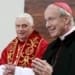 Pope Benedict and Cardinal Schonborn