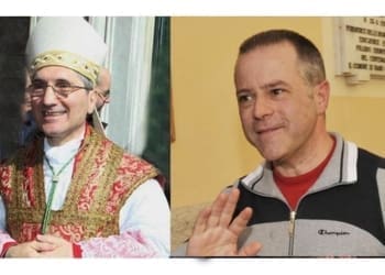 vescovo borghetti e don luciano massaferro