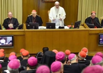 papa francesco sinodo vescovi cei lapresse 2019