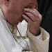 papst franziskus bei einem bussgottesdienst am dritten tag des gipfeltreffens foto vincenzo pintoafp