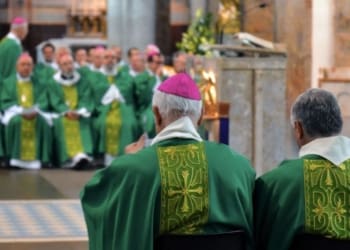 les eveques de france reunis a lourdes le 5 novembre 2019 6230112