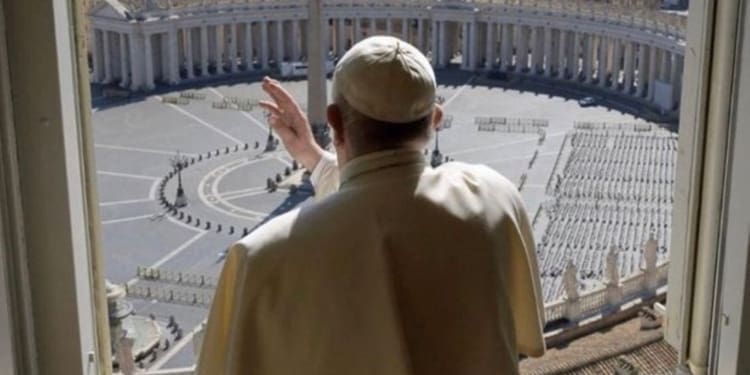papa francesco affaccio san pietro