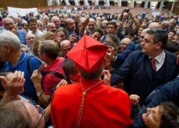 visite di cortesia al neo cardinale matteo zuppi