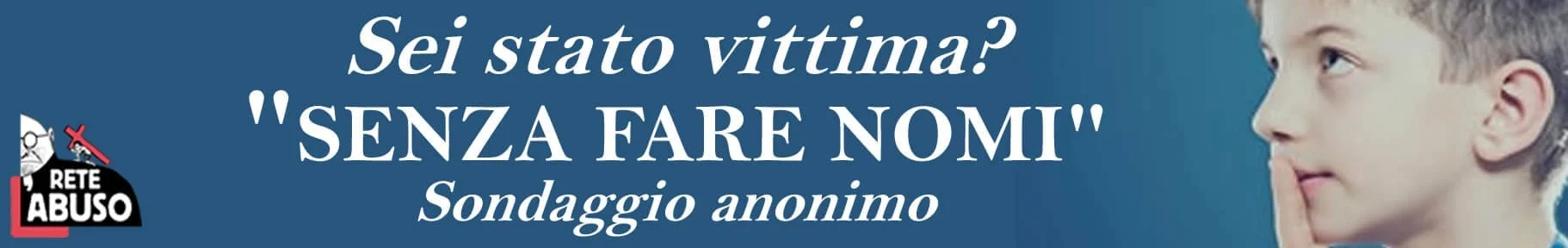 Sondaggio anonimo Senza fare nomi