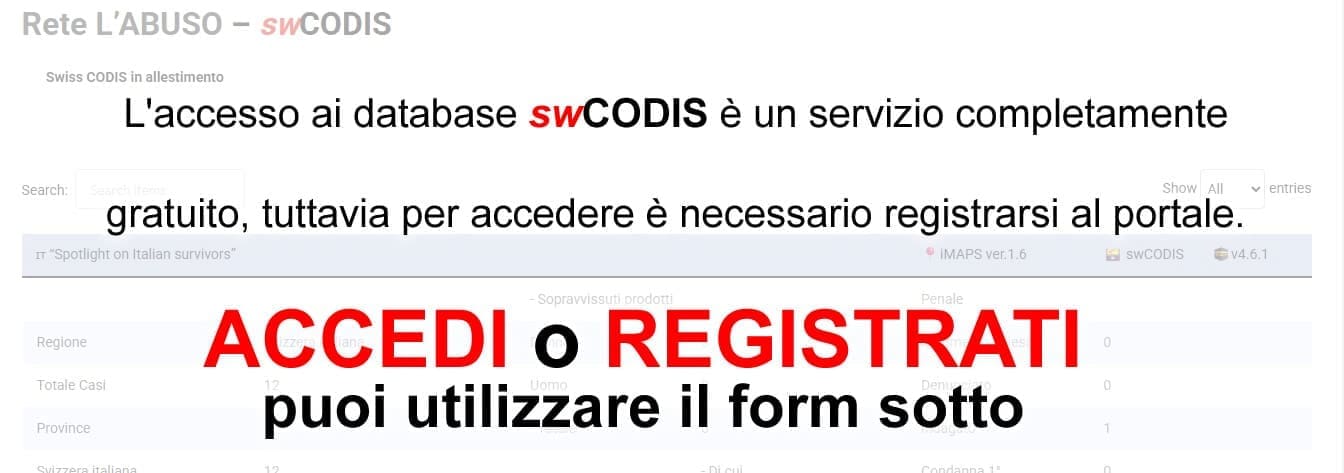 accedi o registrati