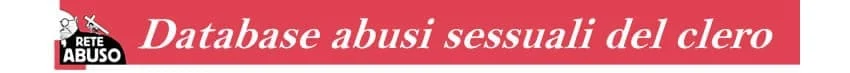 Database degli abusi sessuali nel clero italiano