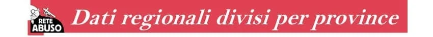Dati delle regioni e province